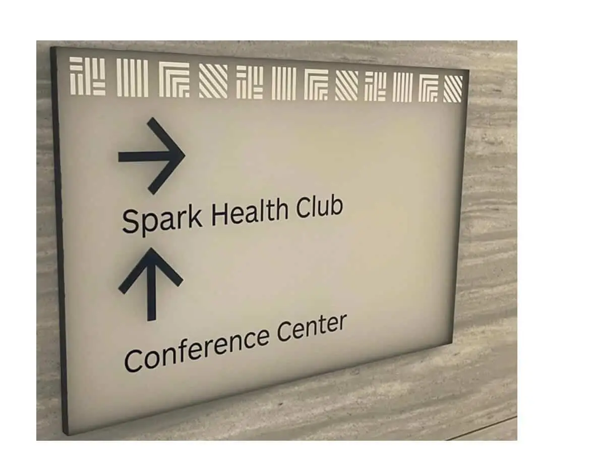 Directional sign