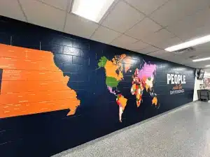 map wall graphics